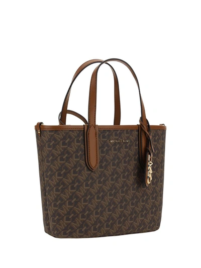 Shop Michael Kors Handbags In Brn/luggage