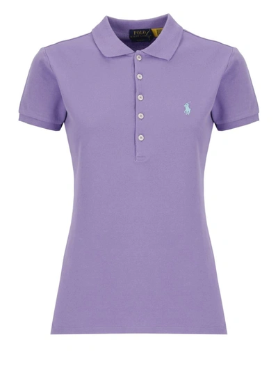 Shop Ralph Lauren T-shirts And Polos Purple