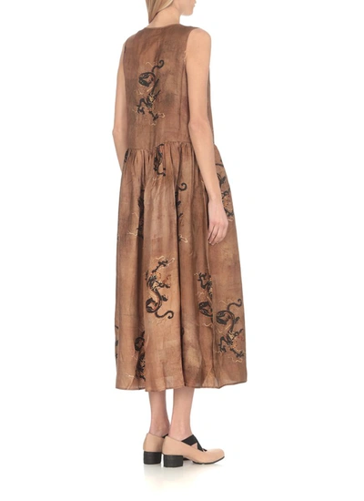 Shop Uma Wang Dresses Brown