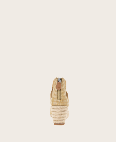 Gentle Souls Orya Leather Espadrille Wedge In Natural