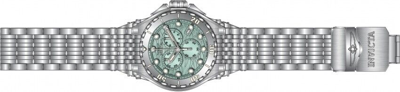 Pre-owned Invicta Excursion 44960 Masterpiece Swiss Chronograph Turquoise Watch 52mm