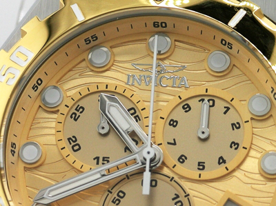 Pre-owned Invicta Excursion 44961 Masterpiece Swiss Chronograph Gold Dial Watch 52mm