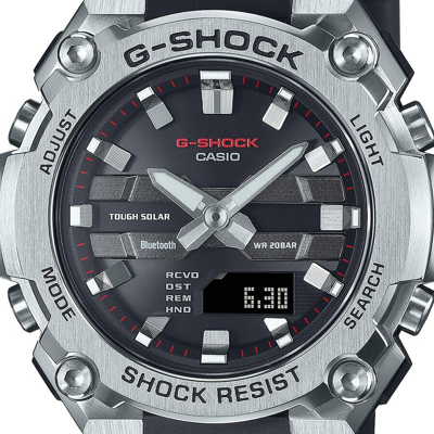 Pre-owned Casio G-shock G-steel 42mm Gst-b600-1ajf Men's Watch Ana-digi Black 2024