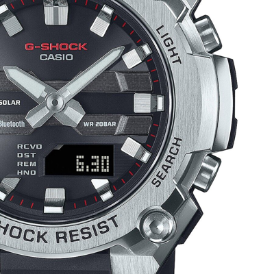 Pre-owned Casio G-shock G-steel 42mm Gst-b600-1ajf Men's Watch Ana-digi Black 2024