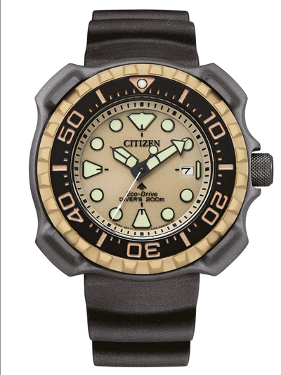 Pre-owned Citizen Promaster Titanium Men's Dive Bn0226-10p Eco Drive Sports Watch