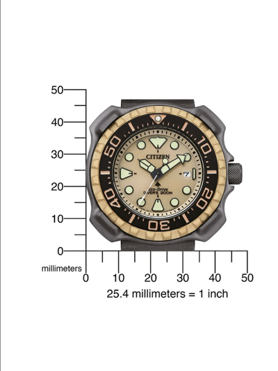 Pre-owned Citizen Promaster Titanium Men's Dive Bn0226-10p Eco Drive Sports Watch