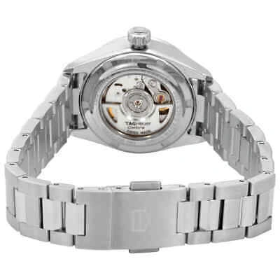 Pre-owned Tag Heuer Carrera Automatic Diamond White Dial Ladies Watch Wbn2412-ba0621