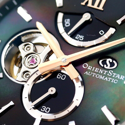 Pre-owned Orient Star Rk-by0006a Mechanical Automatic Black Dial Limited Men Watch