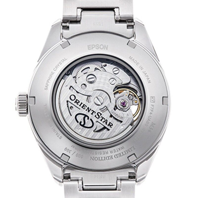 Pre-owned Orient Star Rk-by0006a Mechanical Automatic Black Dial Limited Men Watch