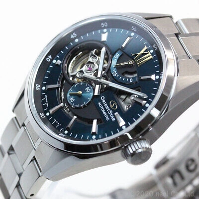Pre-owned Orient Star Modern Skeleton Rk-av0114e Green Automatic Men's Watch In Box