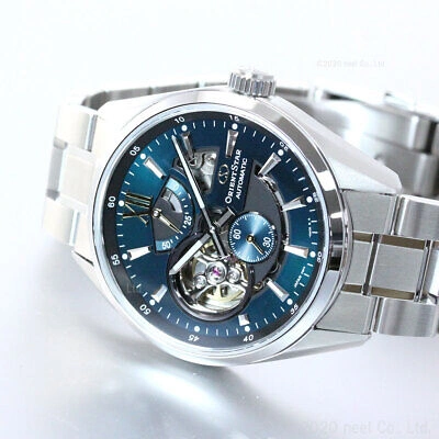 Pre-owned Orient Star Modern Skeleton Rk-av0114e Green Automatic Men's Watch In Box