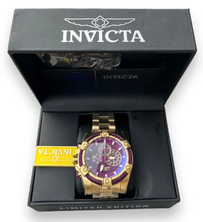 Pre-owned Invicta Watch Men's Gold  Bolt Limited Edition - 52mm