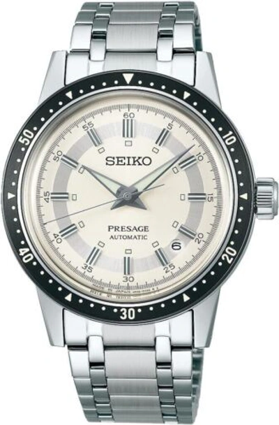 Pre-owned Seiko Presage Sary235 / Srpk61 Style 60th Limited Automatic Men Watch Usus