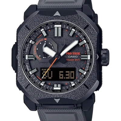 Pre-owned Casio Pro Trek Prw-6900bf-1jf Climber Line Radio Solar Men Watch Limited Model