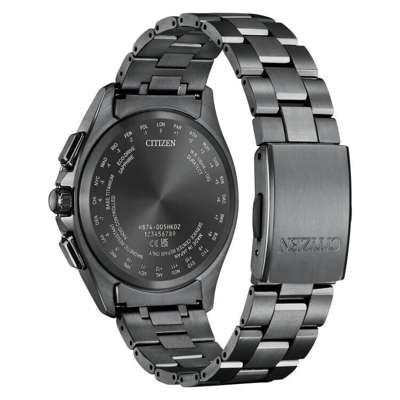 Pre-owned Citizen Attesa By1006-62e Moon Phase Eco-drive Automatic Solar Men's Watch Japan