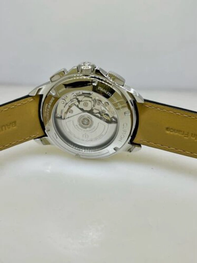 Pre-owned Baume Et Mercier Baume & Mercier Clifton Club Automatic Black Dial Men's Watch M0a10372