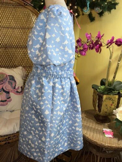 Pre-owned Lilly Pulitzer Kasslyn Dress Bon Bon Blue All Heart ? $278 Size 6,10,12 In Multicolor