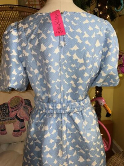 Pre-owned Lilly Pulitzer Kasslyn Dress Bon Bon Blue All Heart ? $278 Size 6,10,12 In Multicolor