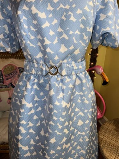 Pre-owned Lilly Pulitzer Kasslyn Dress Bon Bon Blue All Heart ? $278 Size 6,10,12 In Multicolor