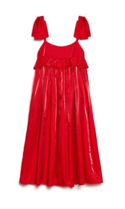 Pre-owned Sister Jane Red Bow Midi Dress. Sizes Xs And S Available