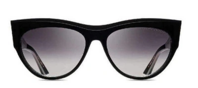 Pre-owned Dita Authentic  Sunglasses Dts 525-01 Black W/dark Grey To Clear- Ar 58mm "new" In Gray