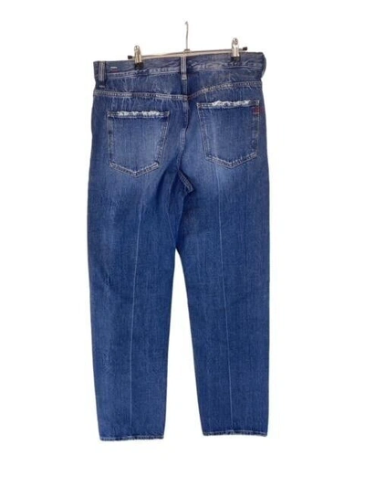 Pre-owned Diesel D-macs L.30 Pantalo Men Jeans Straight W33 L30 00s5wa 09a25 Rrp 410$ In Blue