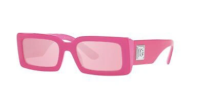 Pre-owned Dolce & Gabbana Dg 4416 Metallic Pink/pink 53/20/140 Women Sunglasses