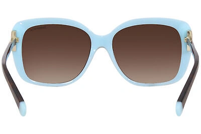 Pre-owned Tiffany & Co . Tf4171 8134/3b Sunglasses Women's Havana/tiffany Blue/brown 57mm