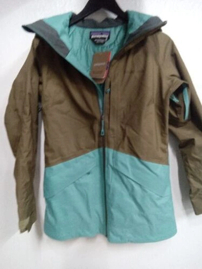 Pre-owned Colombia Columbia Hooded Winter Ski Snow Jacket Women's Snowbelle Sz Small U4 In Green