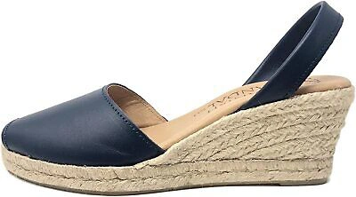 Pre-owned Co The Spanish Sandal  Espadrille Wedge Women Sandals - Mfort Avarcas Peep Toe
