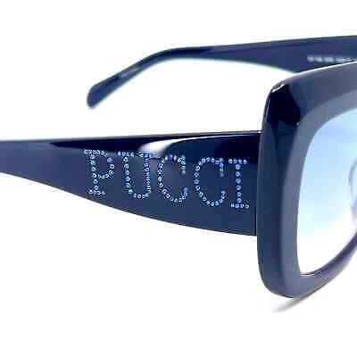 Pre-owned Pucci Emilio  Sunglasses Ep 166 90w Authentic In Blue