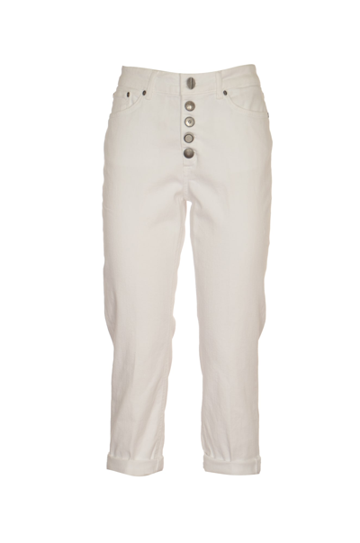 Shop Dondup Straight Buttoned Jeans