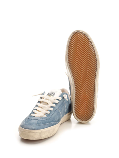 Shop Golden Goose Soul Star Sneakers In Blue
