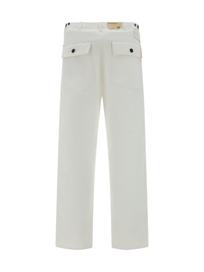Shop Fortela Fatigue Pants In _off White