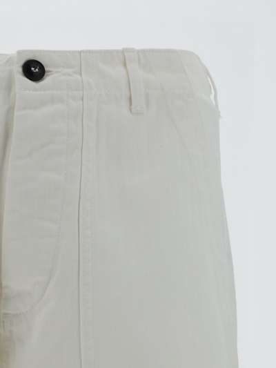 Shop Fortela Fatigue Pants In _off White