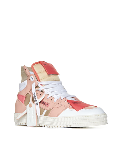 Shop Off-white Sneakers In Pink White