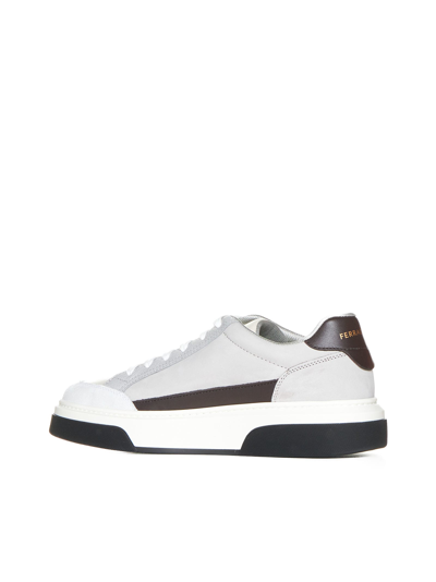 Shop Ferragamo Sneakers In Bianco 511