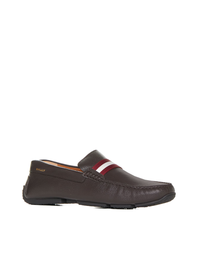 Shop Bally Loafers In Ebano 21