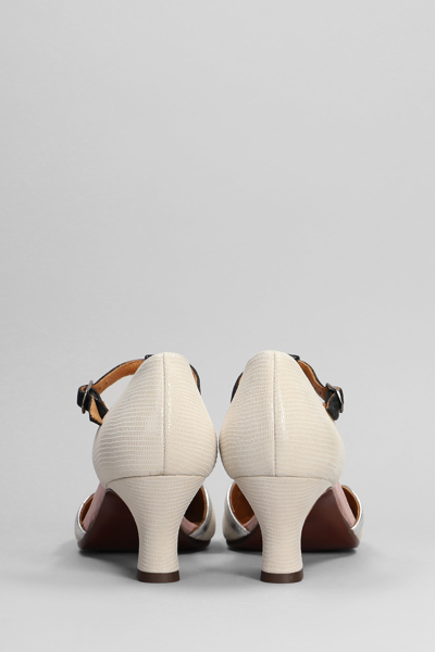 Shop Chie Mihara Valai 44 Pumps In Beige Leather