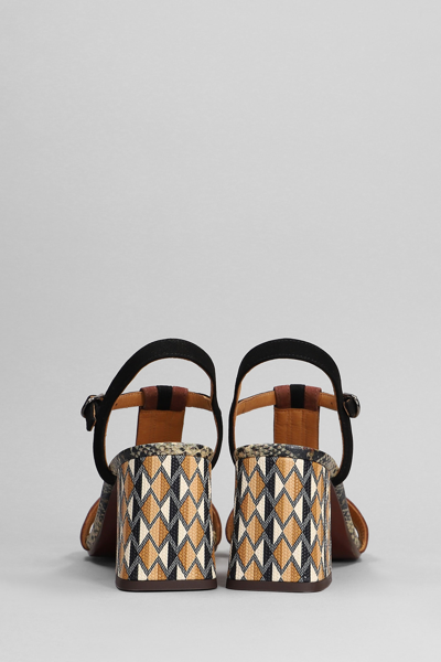 Shop Chie Mihara Piyata Sandals In Black Suede