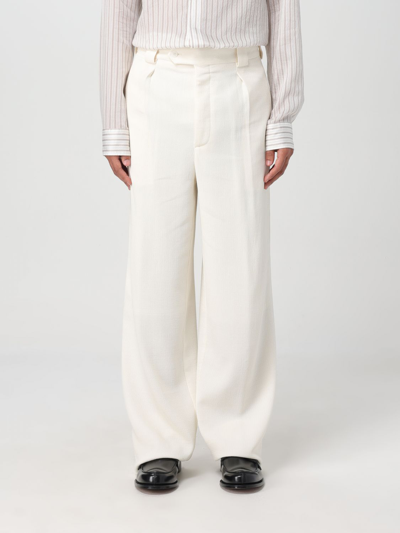 Shop Giorgio Armani Pants  Men Color White