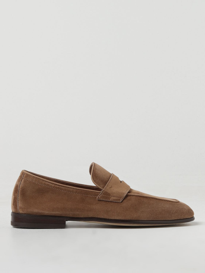 Shop Brunello Cucinelli Loafers  Men Color Brown