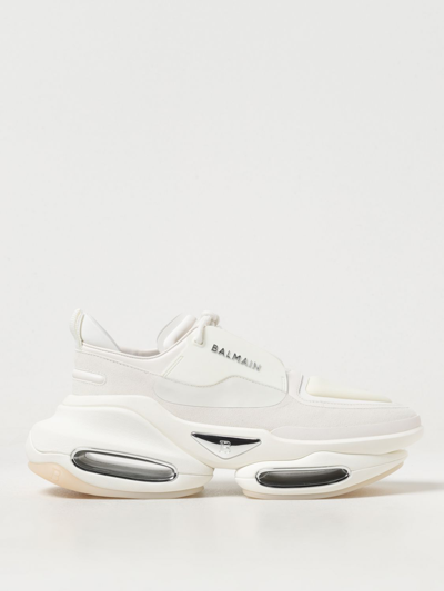 Shop Balmain Sneakers  Men Color White