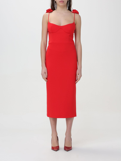 Shop Magda Butrym Dress  Woman Color Red