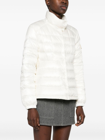 Shop Moncler Aminia Down Jacket In White