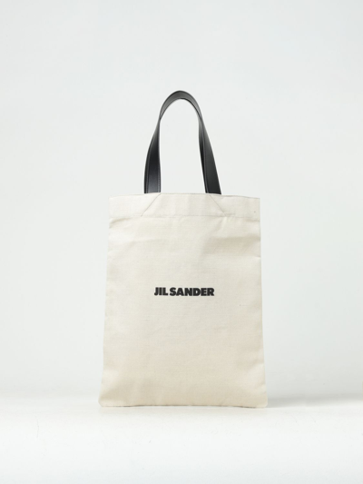 Shop Jil Sander Tote Bags  Woman Color White