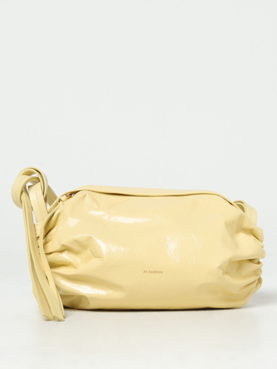 Shop Jil Sander Shoulder Bag  Woman Color Yellow