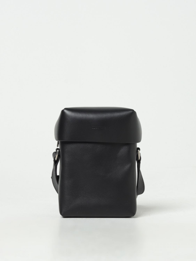 Shop Jil Sander Shoulder Bag  Men Color Black