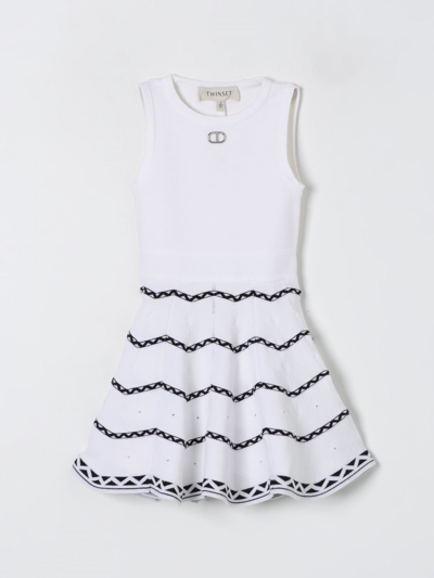 Shop Twinset Dress  Kids Color White