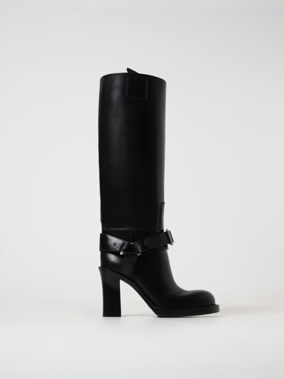 Shop Burberry Boots  Woman Color Black